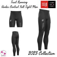 ราคา Compressport กางเกงวิ่งเทรล ขายาว คอมเพรสชั่น ผู้ชาย สีดำ TRAIL UNDER CONTROL FULL TIGHTS BLACK (19020171545)