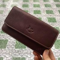 ราคา Delonchi ซองโทรศัพท์หนังแท้ แนวนอนใส่มือถือ2เครื่อง ซองหนังใส่โทรศัพท์ กระเป๋าเหน็บเอวหนัง มีเหล็กหนีบ กระเป๋าใส่เข็มขัดหนัง หนัววัวแท้ หนังชาร์มัว (19712429332)