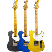 ราคา Kazuki Rough Stone Electric Guitar Strat Telecaster กีตาร์ไฟฟ้า ทรง ST Tele กีต้าร์ ปิ๊กอัพ Wilkinson (13923336804)