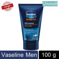 ราคา VASELINE Men โฟมล้างหน้า วาสลีน 100 g สูตรออยคอลโทรล สีฟ้า ผิวกระจ่างใส ลดราคาพร้อมจัดส่ง Unimall Th (9658957708)