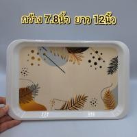 ราคา 12นิ้ว ถาด ถาดเมลามีน ถาดลายดอกไม้ ถาดเสิร์ฟอาหาร ถาดใส่อาหาร (20467285086)