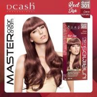 ราคา โทนแดง Dcash ดีแคช โปรเฟสชันนอล มาสเตอร์ คัลเลอร์ ครีม 60g Red Tone Professional Master Color Cream ย้อมสีผม (9855864556)