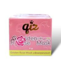 ราคา Qiz Golden Rose Mask มาส์กกุหลาบทองคำ มาร์คดอกทองมาส์ก แล้วนอนตื่นขึ้นมาแล้วล้างออก ควบคุมความมัน ขนาด 5g (20806175048)