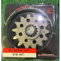 ราคา สเตอร์หน้า 13 14 ฟัน ใส่ Kawasaki KLX230 KLX250 KLX300r และ D Tracker250 98 16 โซ่ขนาด 520 516 (6776062692)