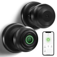 ราคา Tuya กลอนประตู door lock digital ลูกบิด กุญแจสแกนลายนิ้วมือ smart Lock ล็อคประตู กุญแจล็อคประตู ปลดล็อค WIFI ระยะไกล HongKong60 (20592368749)