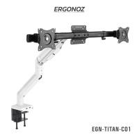 ราคา ERGONOZ Titan 2 จอ แขนจับจอ ขาตั้งจอคอม ขาตั้งจอ ขาตั้งจอคอมพิวเตอร์ Monitor Arm รุ่น TITAN C01 สำหรับหน้าจอ 13 27 นิ้ว (20681173363)