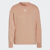 ราคา adidas ไลฟ์สไตล์ เสื้อวอร์ม Essentials Relaxed 3 Stripes ผู้หญิง สีชมพู GS1374 (16581923966)