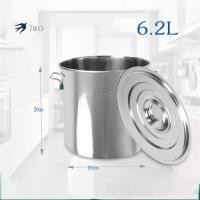 ราคา ถังซุปสแตนเลส หม้อ หม้อสตูว์ หม้อต้มทรงสูง หม้อมีหู หม้อต้ม หม้อต้มสแตนเลสหนาใหญ่ หม้อทรงสูง หม้อน้ำซุป หม้อต้มอาหาร ขนา (20854074327)