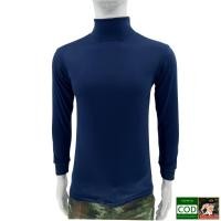 ราคา เสื้อคอเต่าทหาร ยุทธวิธี เสื้อยืดแขนยาว คอเต่า เสื้อยืดทหารแขนยาว สีกรมท่า (20452072342)