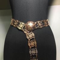 ราคา vintage jewelryเข็มขัดชุดไทย เข็มขัดคนแก่ เข็มขัดแฟชั่น เข็มขัดชุดไทย สีนาค (2143326835)