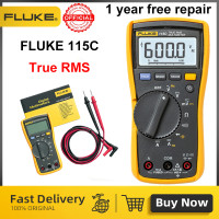 ราคา ส่งฟรี ประกัน1ปีเต็ม Fluke 115 C True RMS Digital Multimeter Fluke 115 C มัลติมิเตอร์ ที่ตอบสนอง ทุกความแม่นยำ (20424287462)