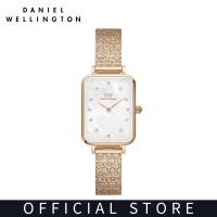 ราคา Daniel Wellington Quadro 20x26mm Pressed Studio Lumine Rose Gold MOP Watch for women Womens watch Fashion watch DW Official Authentic Crystals (16233644765)