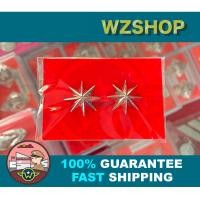 ราคา ดาวนายร้อยตำรวจ โครเมี่ยม สแตนเลส สแตนเลสชุบทองคำขาว โลหะชุบทองคำขาว (11170146602)