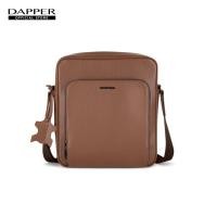 ราคา DAPPER กระเป๋าสะพายข้าง หนังแท้ Genuine Leather Crossbody Bag สีน้ำตาล (12603458073)