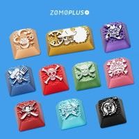 ราคา Keycap ONE PIECE mechanical keyboard key cap personality design ONE PIECE HOBBY theme key cap MX axis aluminum alloy keycaps Gift ของขวัญ ของขวัญ (2766610829)