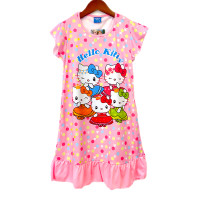 ราคา ชุดเดสรเด็ก กระโปรงเด็กผู้หญิง เสื้อผ้าเด็กผู้หญิง ลายเจ้าหญิง เอลซ่า โซเฟีย ผ้ามันผ้าไมโค PM777 141 150 (15424464949)