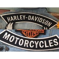 ราคา Harley Davidson มอเตอร์ไซด์ ตัวรีดติดเสื้อ อาร์มรีด อาร์มปัก ตกแต่งเสื้อผ้า แจ๊คเก็ตยีนส์ Embroidered Iron on Patch ขนาดใหญ่ (7984458840)