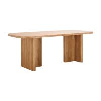 ราคา INDEX LIVING MALL โต๊ะทานอาหาร รุ่นบรูโน่ ขนาด 210 ซม สีธรรมชาติ (19316096545)