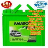 ราคา แบตเตอรี่ใหม่เพิ่งเข้าAMARON รถเก๋ง 55B24L 50แอมป์ ไฟแรงสุดๆCCA500 เหมาะสำหรับรถติดเครื่องเสียง (932172186)