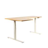 ราคา Bewell Ergonomic L Shaped Desk โต๊ะปรับระดับไฟฟ้า รูปตัว L เข้ามุมได้ทั้ง 2 ฝั่ง เพิ่มพื้นที่ทำงาน หน้าจอปรับระดับระบบสัมผัส (12904941796)