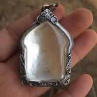 ราคา ตลับเงินเก่าใส่ขุนแผนพิมพ์ใหญ่ขนาดตลับ 2 8x4 0cmหลวงปู่ทิมหลวงพ่อสาคร (12318704538)