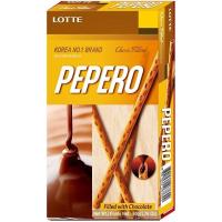 ราคา มีหลายรส หลายขนาด LOTTE Pepero ล็อตเต้ เปเปโร่ เปปเปอโร ป๊อกกี้เกาหลี ขนมเกาหลี บิสกิตแท่งเคลือบช็อกโกแลต Almond (16948891103)