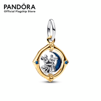 ราคา Pandora Disney Mickey and Minnie sterling silver and 14k gold plated spinning dangle with true blue crystal and glittery blue enamel จี้ชาร์ม ชาร์ม จี้ชาร์มแพนดอร่ามี ชาร์มแพนดอร่ามี จี้ชาร์มทอง (2066