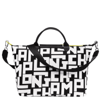 ราคา Longchamp รุ่นลิมิเต็ด LGPกระเป๋าถือสายเดี่ยวกระเป๋าสะพายไหล่สำหรับผู้หญิงกระเป๋าเดินทางสะพายข้างทรงคนส่งเอกสาร (14008827504)