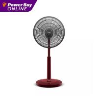 ราคา MITSUBISHI ELECTRIC พัดลมสไลด์ 16 นิ้ว สีแดง รุ่น R16A GB CY RD (16735405142)