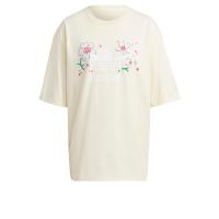 ราคา adidas ไลฟ์สไตล์ เสื้อยืดทรงโอเวอร์ไซส์ ผู้หญิง สีขาว IP3751 (18229311565)