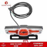ราคา Super Echo ไฟท้ายเบรกจักรยานไฟฟ้า LED ความสว่างสูงปลายจักรยานติดตั้งง่ายสำหรับจักรยานไฟฟ้า36V 48V (20307229056)