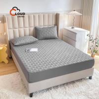 ราคา Cloud dreams ผ้าปูที่นอน6ฟุต 5ฟุต 3 5ฟุต ผ้ารองกันเปื้อนกันน้ำ ผ้าปูกันไรฝุ่น คลุมกันเปื้อน รัด4มุม ผ้าคลุมเตียง ป้องกันคราบสกปรก ระบายอากาศ (19539947421)