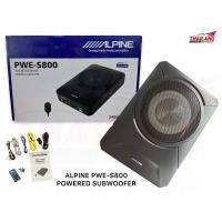 ราคา ALPINE PWE S800 POWERED SUBWOOFER ซับบ็อกขนาด 8 นิ้ว กำลังขับสูงสุด 240 W มาพร้อมเบสบูทในชุด (18689817391)