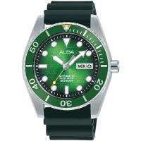 ราคา นาฬิกาข้อมือผู้ชาย ALBA Automatic รุ่น AL4447X สายยาง Silicone AL4443X สายเหล็ก Stainless AL4441X สายยาง Silicone AL4437X สายเหล็ก Stainless สีหน้าปัด Green black gradation (19948045896)