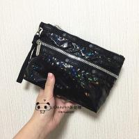 ราคา LeSportsac กระเป๋าคลัทช์7105กระเป๋ามือถือลายการ์ตูนกระเป๋าเครื่องสำอางสองชั้นกระเป๋าเก็บของกันน้ำมีซิปสองเส้นพร้อมเชือกคล้องมือ (20243634176)