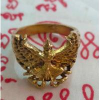 ราคา แหวนพญาครุฑ แหวนทองเหลือง พระยาครุฑ พญาครุฑ แหวน เสริมดวง รับโชค เครื่องรางไทย (19569199878)
