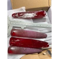 ราคา สีแดง ทับทิม พลอย ก้อน พลอยอัด LAB CREATED RUBY ROUGH CORUNDUM ความยาวและ ความกว้าง 4 00X0 75 inch นิ้ว ความหนา 0 50 inch นิ้ว 83 กรัม (18767888101)