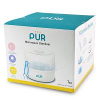 ราคา Pur ที่นึ่งขวดนมในไมโครเวฟ วีธีใช้ นำหม้อนึ่งใส่ไมโครเวฟที่บ้าน นึ่งขวดนมมาตราฐานได้ 7 ขวด และ ขวดคอกว้างได้ 4 ขวด ต่อครั้ง (530366173)