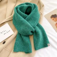 ราคา ผ้าพันคอถักไหมพรมผู้หญิงฤดูใบไม้ร่วงฤดูหนาวสีขาวบริสุทธิ์สีเบจสีเบจผ้าพันคอสั้นป้องกันคอขนฟูน่ารักหนานุ่มละมุน (17437194576)