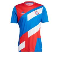 ราคา adidas ฟุตบอล เสื้อวอร์มก่อนแข่ง FC Bayern ผู้ชาย สีแดง HU1261 (17930573254)