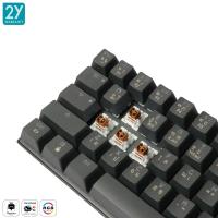 ราคา คีบอร์ดเกมมิ่ง Tsunami MK 68 MKS 68 Low Proflie ขนาด 60 68 Keys Mechanical Keyboard คีบอร์ดแมคคานิคอล คีบอร์ดเล่นเกม ประกัน 2ปี (14027702830)