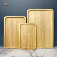 ราคา จาน จานไม้สี่เหลี่ยม ถาดเสริฟ ถาดไม้ จานไม้เหลี่ยม ถาดไม้เหลี่ยม มี 4 ขนาด (9442603148)