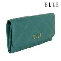 ราคา ELLE BAG QUITING WALLET กระเป๋าสตางค์ หนังวัวแท้ EWW163 (19676447212)