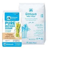 ราคา มิตรผล น้ำตาลทรายขาวบริสุทธิ์ 1 กิโลกรัม x 25 ถุง (19213944001)