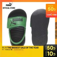ราคา PUMA KIDS รองเท้าแตะเด็กเล็กมีสายคาดด้านหลัง Popcat 20 สีเขียว FTW 37386217 (20813637138)