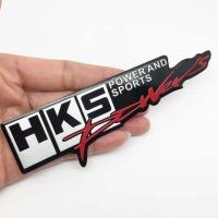 ราคา Car decoratio Car styling 3D Aluminum alloy Hks power Stereo Modified car stickers decals emblem decorations badge auto accessories (16827834641)