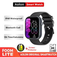 ราคา Aolon FoomLite Smart Watch นาฬิกาสมาร์ทวอทช์ ของแทั นาฬิกากันน้ำ Ip68 รองรับภาษาไทย รองรับบลูทูธ smartwatch รองรับภาษาไทย รองรับบลูทูธ วัดความดันโลหิ สั (20744252088)