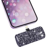 ราคา สินค้าพรีออเดอร์ จัดส่งสิ้นพย นี้ iWALK Secret 4500Lแบตสำรองพกพาแบบไร้สาย งานแฮนด์เมดตกแต่งด้วยกลิตเตอร์ ขนาด4500mAhใช้ได้กับiPhone14 ไปถึง iPhone5 (20799133489)