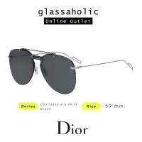ราคา ลดกระหน่ำ แว่นกันแดด DIOR รุ่น 0222S 6LB ทรงนักบิน ดีไซน์ไม่ซ้ำใคร (20477700720)