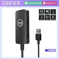 ราคา Edifier GS02 7 1 Virtual Surround Sound Cards Multi compatible Device RGB Light Magic Voice ENC Noise Reducation Ambient Sound Monitoring Gaming Soundcard for Desktop Notebook PS4 (20630823124)